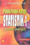 Pokok-pokok materi statistik 1 (Statistiki Deskriptif)