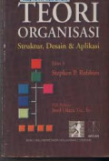 Teori organisasi struktur, desain & aplikasi.