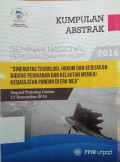 Kumpulan abstrak Seminar Nasional Perikanan dan kelautan 2016