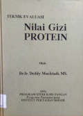 Teknik evaluasi nilai gizi protein