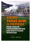 Energi Panas Bumi di Indonesia: Kebijakan Pengembangan dan Keputusan Investasi
