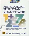 METODOLOGI PENELITIAN KUANTITATIF: Komunikasi, Ekonomi, dan Kebijakan Publik Serta ilmu-Ilmu Sosial Lainnya ed. 1