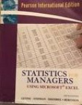 STATISTICS FOR MANAGERS: USING MICROSOFT EXCEL FIFTH ED