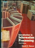 INTRODUCTION TO INFORMATION PROCESSING 3th. ed.