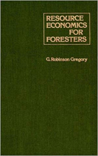 Resource economics for forester