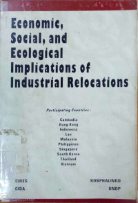Economic, social and ecological implications of industrial relacation