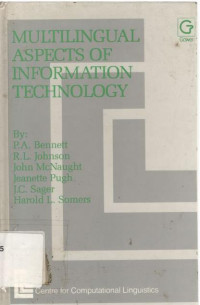 Multilingual Aspects Of Information Technology