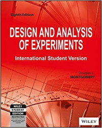 DESIGN AND ANALYSIS OF EXPERIMENTS EIGHTH ED