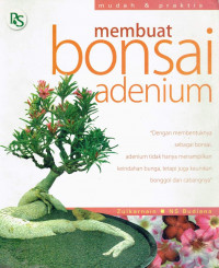 Membuat bonsai adenium