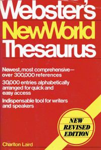 Webster's New World thesaurus