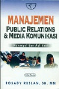 Manajemen Public Relations & Media Komunikasi