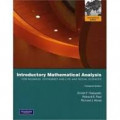 Introductory mathematical analysis: for business, economics and life and social science