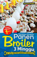 Panduan prakteis panen broiler 3 mingggu: 12 kali panen dalam setahun.