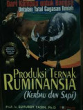 Produksi ternak ruminansia.