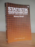 Statistik nonparametrik : untuk ilmu-ilmu sosial.