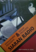 Manajemen Program & Teknik Produksi Siaran Radio