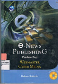 e-News Publishing : Panduan Bagi Webmaster Cyber Media