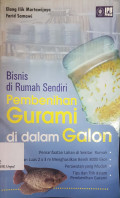 Bisnis di rumah sendiri, pembenihan gurami di dalam galon