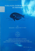 Nama-nama daerah ikan laut di Indonesia