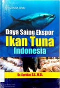 Daya saing ekspor ikan tuna indonesia
