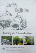 Analisis kebijakan pembangunan perikanan budidaya