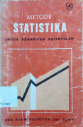 Metode statistika untuk penarikan kesimpulan