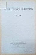 Marine research in indonesia no.19