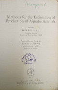 Methods for the estimation of production of aquatic animals