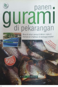 Panen gurami di pekarangan
