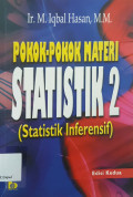 Pokok-pokok materi statistik 2 (statistik inferensif)