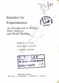 Statistics for experimenters : an introduction to design, data analysis, and model building