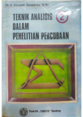TeknikaAnalisis dalam penelitian percobaan 2