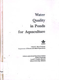 Water quality in ponds for aquaculture