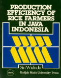 Production efficiency of rice farmers in java indonesia