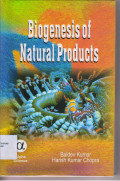 Biogenesis of Natural Products