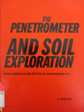 The Penetrometer and Soil Exploration: Developments in geotechnical engineering vol 1