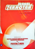 Jurnal Teknotan Vol. 6, No. 1, Januari 2012