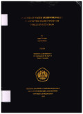 Analysis of water reservoir policy in affecting productivity of unhulled rice grain
