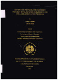 Reviews of Indonesian microcredit program (KUR) Japanese SMEs policy and Indian de-reservation program