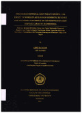 Indonesian external debt policy review : the effect of foreign aid loan on domestic revenue and the impact of shock on GDP growth on debt service capacity in Indonesia