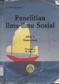 Penelitian Ilmu-Ilmu Sosial Jilid 1 Asas-Asas