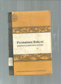 Permainan Rakyat Daerah Sumatera Utara