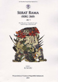 Serat Rama (KBG 260) , Jilid 1 , Hasil Penyalinan ulang Naskah Lapuk Koleksi Perpustakaan Nasional