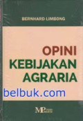 Opini Kebijakan Agraria