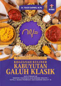 Khazanah Kuliner Kabuyutan Galuh Klasik : Seri Gastronomi Tradisional Sunda