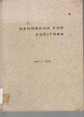 Handbook For Auditors