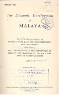The Economic Develoment of MALAYA