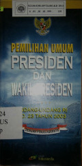 Pemilihan Umum Presiden dan Wakil Presiden