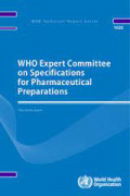 WHO expert committee on spectifications for pharnaceutions