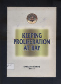 Keeping Proliferation at bay